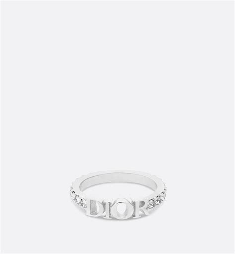 ring dior silber|Dior ring size chart.